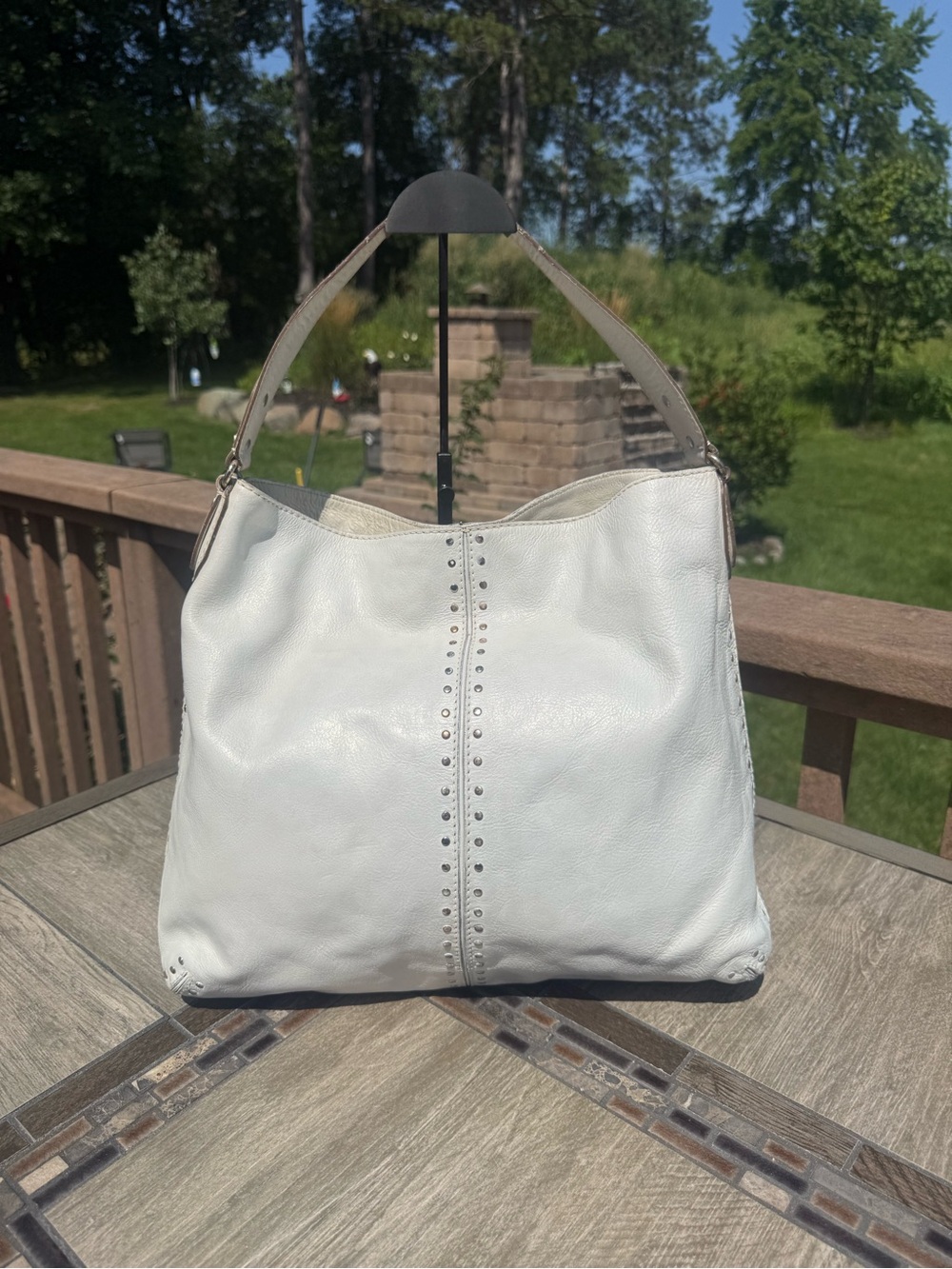GUC Michael Kors Astor Large Studded Hobo Bag - Picture 4 of 10